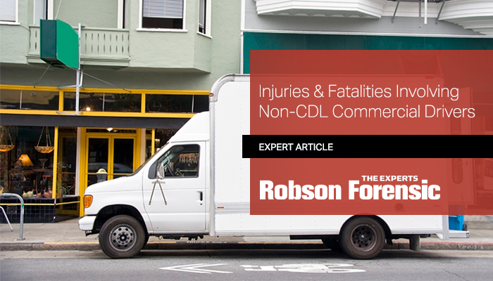 Non-CDL Commercial Driver Expert Witness