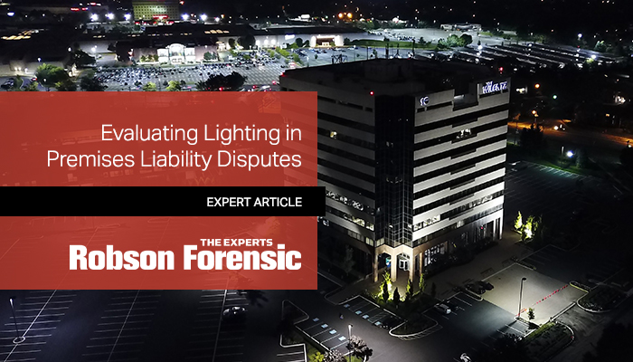 Premises Liability Lighting Expert Witness