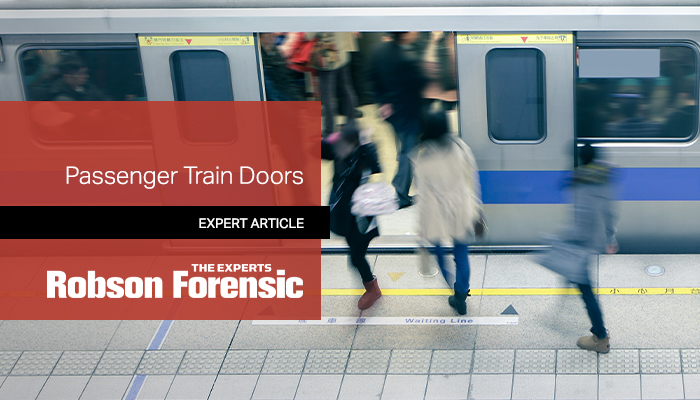 Train doors expert witness
