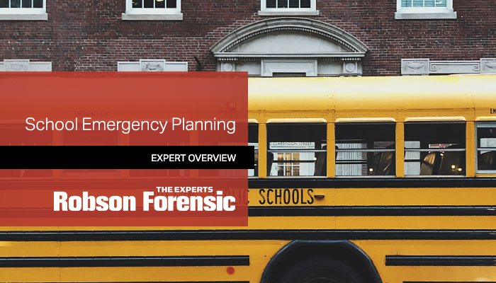 School emergency planning expert